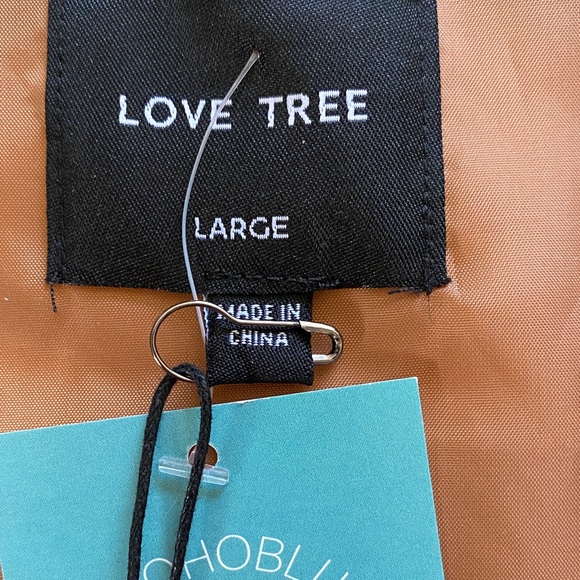 Love Tree Brown Puffer Vest - Picture 2 of 6